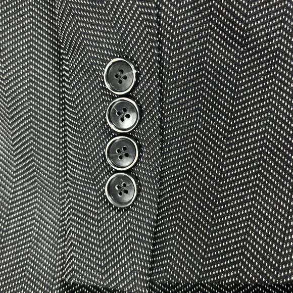 Coppley Blazer Mens 41R Wool Herringbone Sport Coat Jacket Made in Canada Union - Picture 9 of 14